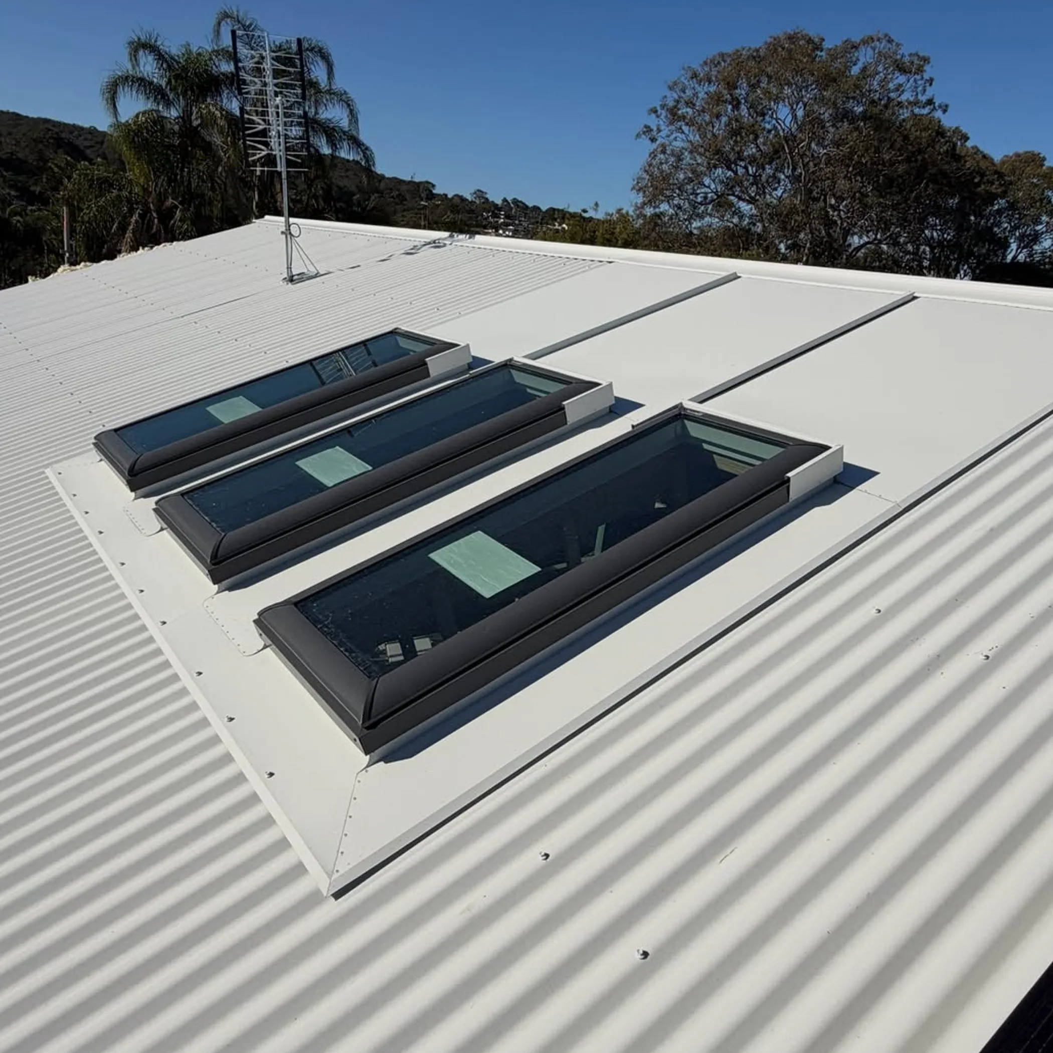 metal roof for maintenance guide