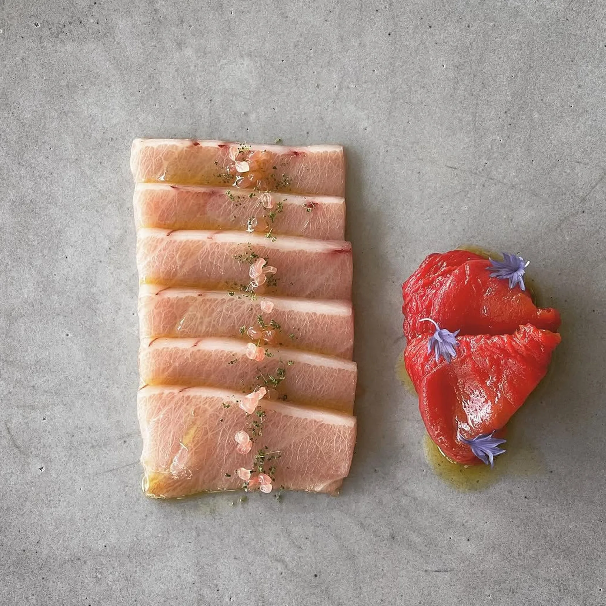 southern bluefin tuna with finger lime